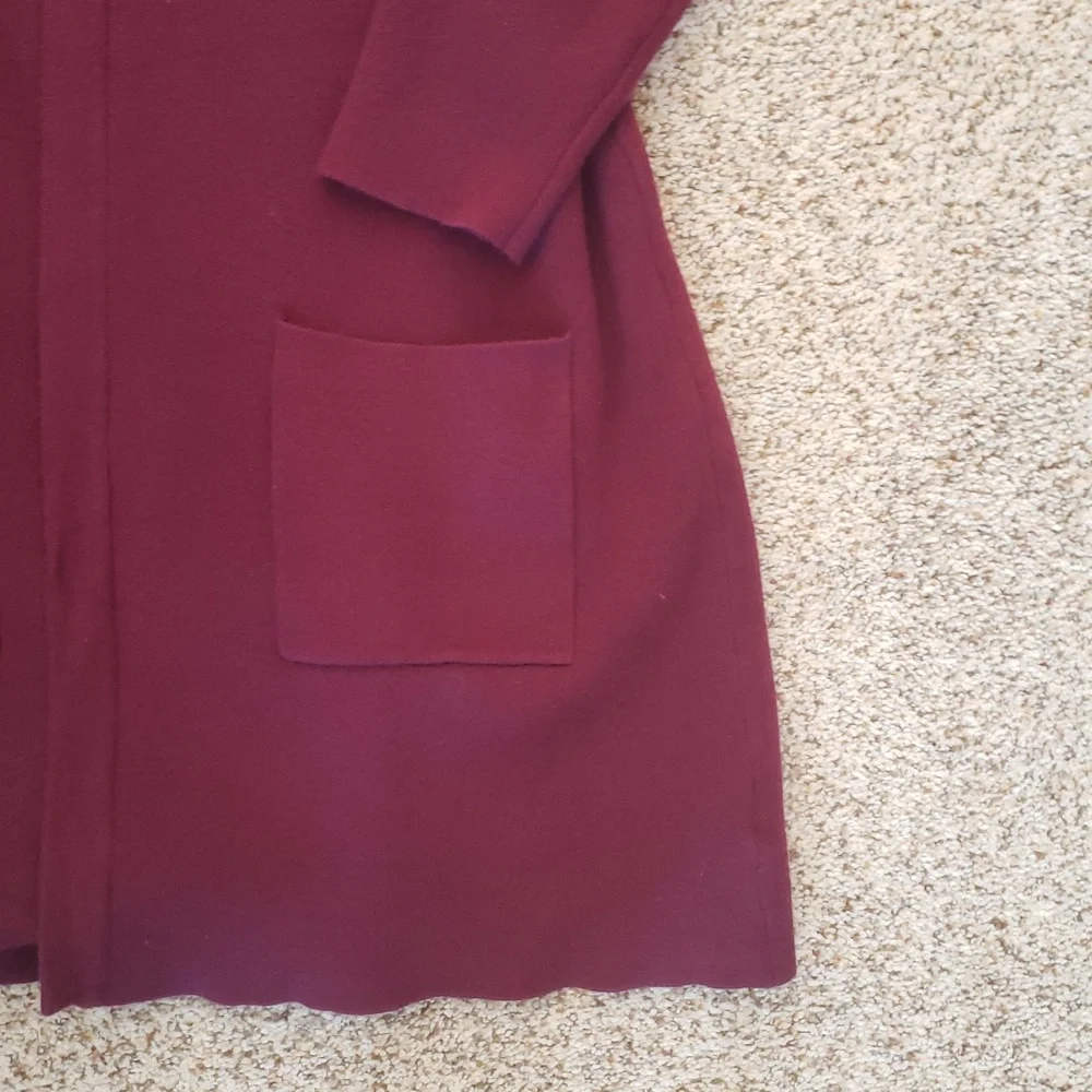Torrid Purple Open Front Long Cardigan - Picture 4 of 5